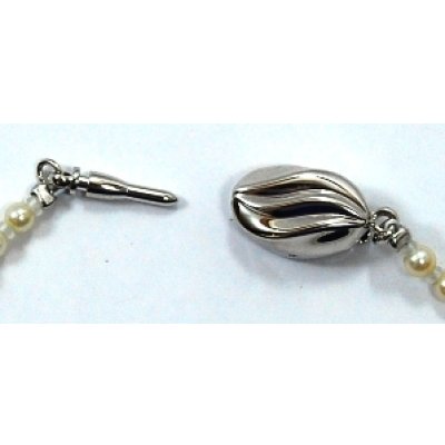 画像1: パールネックレス　金具交換