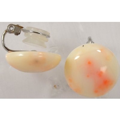 画像1: サンゴイヤリング