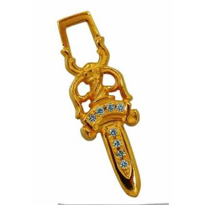 画像1: 22K ダガーペンダント　カスタム例