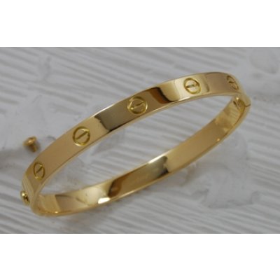 画像1: K18カルティエラブブレス　ネジ加工調整例