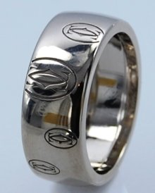 他の写真1: カルティエ　ハッピーバースデーピンクゴールドリング(指輪）サイズ直し例
