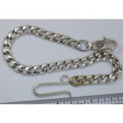 画像1: シルバーウォレットチェーンの金具オーダー加工