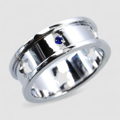 画像4: 【オーダー制作例】星モチーフのPt900オーダーマリッジリング