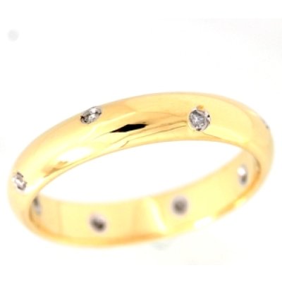 画像1: K18ダイヤドットリング制作