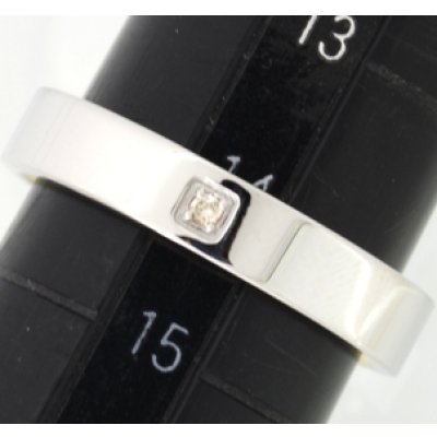 画像1: 【修理】316ステンレス(内側金メッキ)リングのサイズ直し例