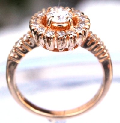 画像2: 【オーダー制作例】ダイヤモンド婚約指輪（エンゲージリング）