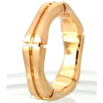 画像3: オーダーでK18バンブーリング制作