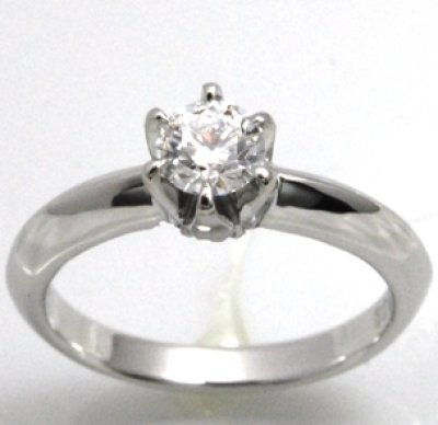 画像1: 【オーダー制作例】ダイヤモンドエンゲージリング（婚約指輪）
