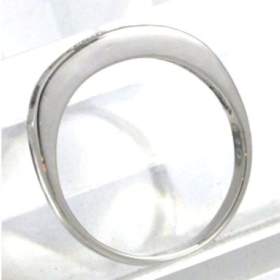 画像8: Pt900角ダイヤモンドリングの変形直し、新品仕上げ