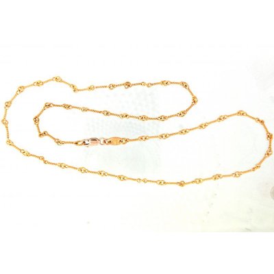 画像1: 【Chrome Hearts】クロムハーツ22Kゴールドツイストチェーンのロブスター金具修理