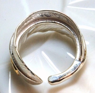 画像3: ゴローズフェザー、イーグル付きペンダントをリング（指輪）にカスタマイズ