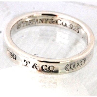 画像4: 【Tiffany & Co】ティファニー 1837 ナロー リング スターリングシルバーリング 4MMのサイズ直し