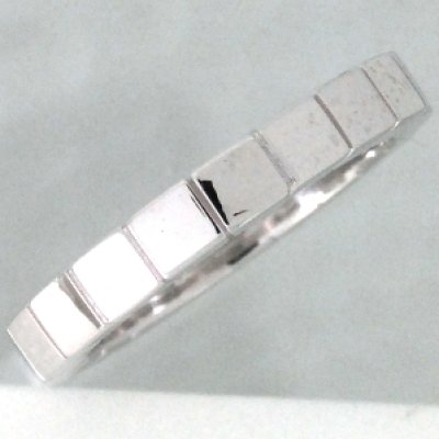 画像7: 【Cartier】カルティエ750ホワイトゴールドラニエールリングのサイズ直し