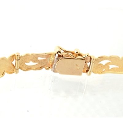 画像8: 14ホワイトゴールド・ハワイアンジュエリーブレスレットの金具修理