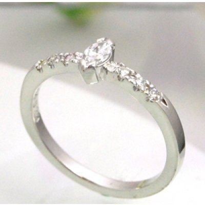 画像8: Pt900マーキスダイヤモンドリング