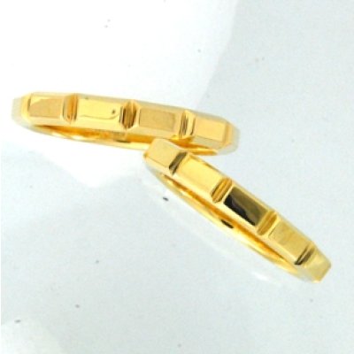 画像1: 【オーダーメイド】K18YG(イエローゴールド)ペアリング