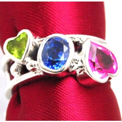 画像8: 【オーダー例】お預かり石でつくるカラフルリング