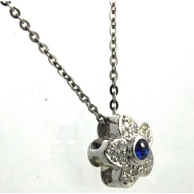 画像4: 【リフォーム・オーダー】Pt900花モチーフリングをペンダントにリフォーム(カスタマイズ)