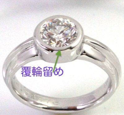 画像2: プラチナ・ダイヤモンド立て爪リングを普段使いのリングにリフォーム（リメイク）