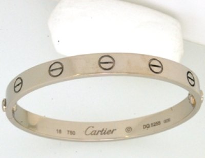 画像1: 【Cartier】カルティエラブブレス・ホワイトゴールドのネジ（ビス）1本制作加工取り付け調整