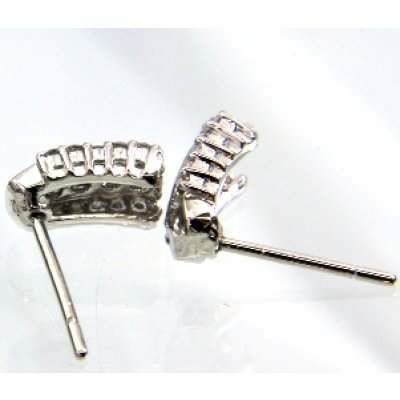 画像2: プラチナ・ダイヤモンドピアス加工例