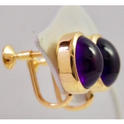 画像2: アメシストイヤリングを18金で制作