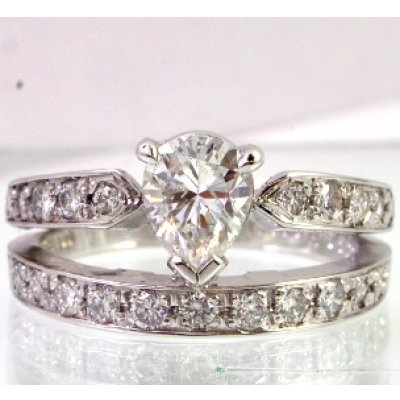 画像1: 【オーダー制作例】プラチナダイヤモンドリング