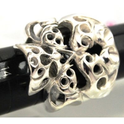 画像8: 【TENDERLOIN】テンダーロイン・ボルネオスカルリングのサイズ直し、18金メッキ加工