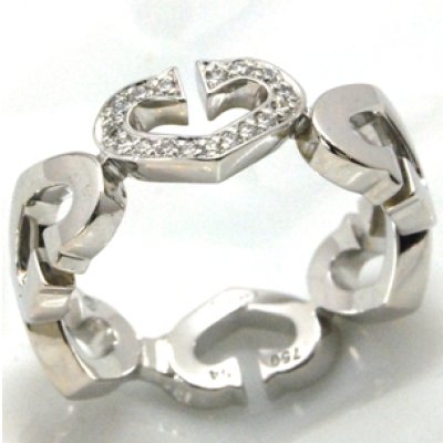 画像8: 【Cartier】カルティエ750ホワイトゴールド、ハート&シンボル リングの修理、新品仕上げしました