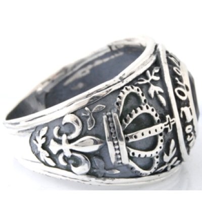 画像5: 【Orobianco】オロビアンコ SV925オニキス入りリングの変形直し例