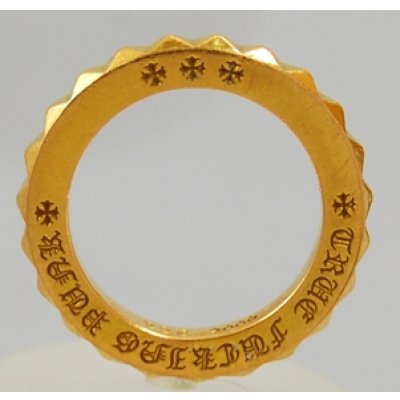 画像2: 【Chrome Hearts】クロムハーツ トゥルーファッキンパンクリング ビッグパンクサイズ直し、修理例