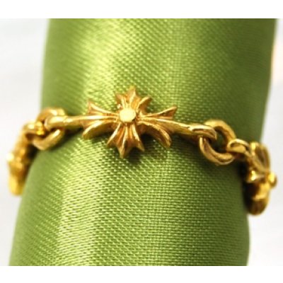 画像2: 【Chrome Hearts】クロムハーツ22Kゴールド　タイニーイー・CHプラスリング　カスタマイズ例