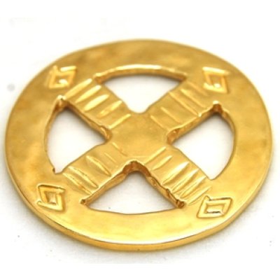 画像7: 【goro's】ゴローズ メディスンホイールを金メッキ仕上げ