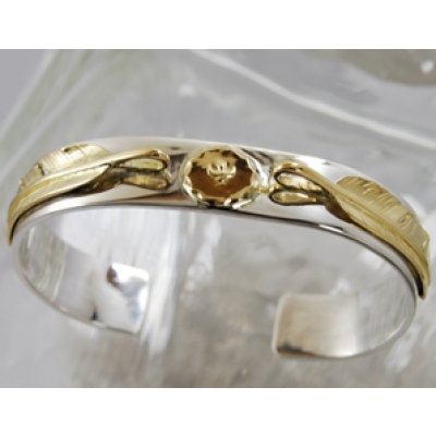 画像5: 【goro's】ゴローズK18フェザー付きバングル修理例