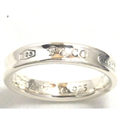 画像7: 【Tiffany & Co】ティファニー 1837 ナロー リング スターリングシルバーリング 4MMのサイズ直し