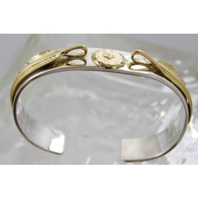 画像4: 【goro's】ゴローズK18フェザー付きバングル修理例