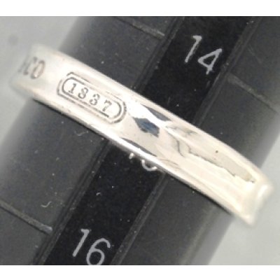 画像5: 【Tiffany & Co】ティファニー 1837 ナロー リング スターリングシルバーリング 4MMのサイズ直し