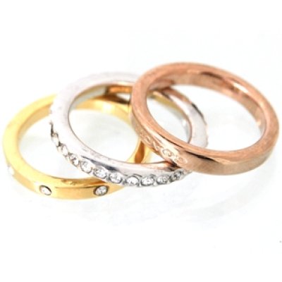 画像7: 【COACH】コーチ3連リング(スタッカブル パヴェ ロゴリングセット）のサイズ直し