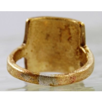 画像3: 【SERGE THORAVAL】セルジュ・トラヴァルリング（ブロンズに18Ｋコーティング）修理例