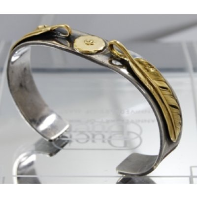 画像3: 【goro's】ゴローズK18フェザー付きバングル修理例