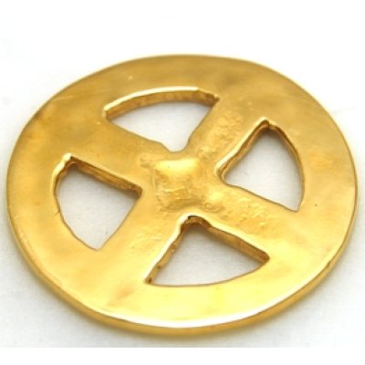 画像6: 【goro's】ゴローズ メディスンホイールを金メッキ仕上げ