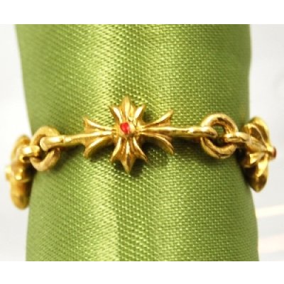 画像3: 【Chrome Hearts】クロムハーツ22Kゴールド　タイニーイー・CHプラスリング　カスタマイズ例