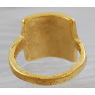 画像6: 【SERGE THORAVAL】セルジュ・トラヴァルリング（ブロンズに18Ｋコーティング）修理例