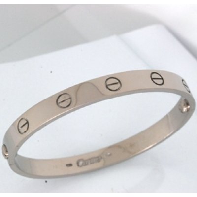 画像4: 【Cartier】ホワイトゴールドラブブレスネジ1本加工、クリーニング新品仕上げ例