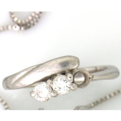 画像1: ダイヤ、ルビーの石留め