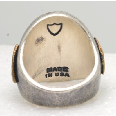 画像3: シルバー&真鍮のリングのサイズ直し例