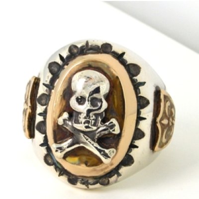 画像4: シルバー&真鍮のリングのサイズ直し例