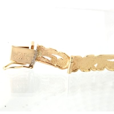 画像4: 14ホワイトゴールド・ハワイアンジュエリーブレスレットの金具修理