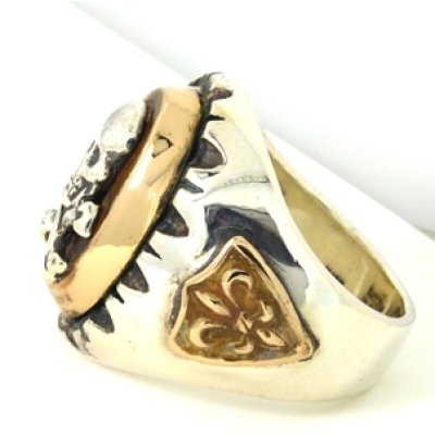 画像6: シルバー&真鍮のリングのサイズ直し例