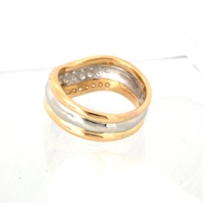 画像7: K18スリーカラーメレダイヤ入りリングのサイズ直し